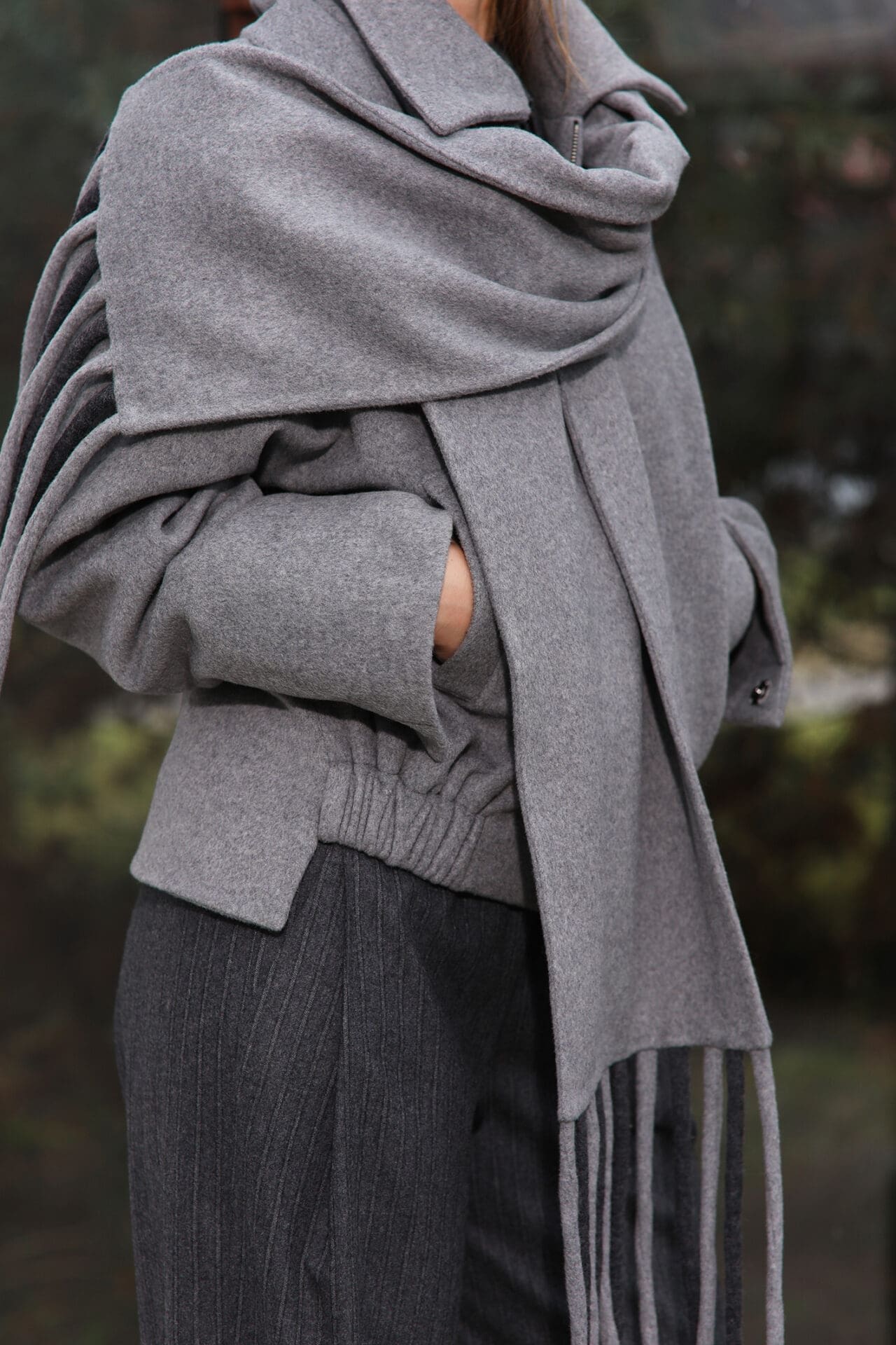 Pilkas šalikas - Image 4