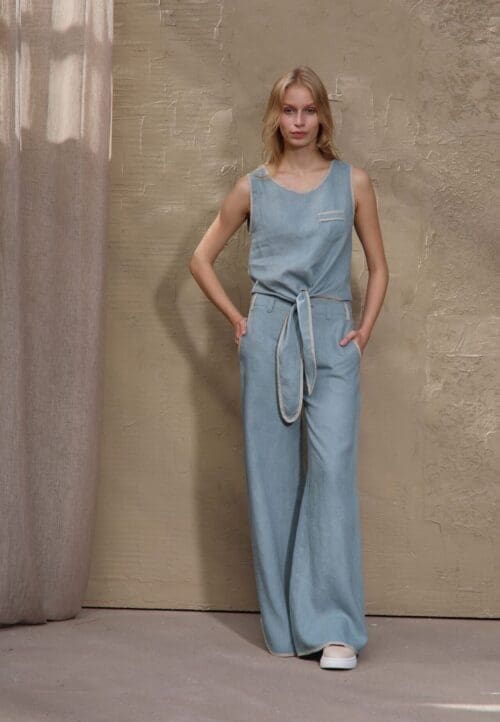 melsva linine palaidine